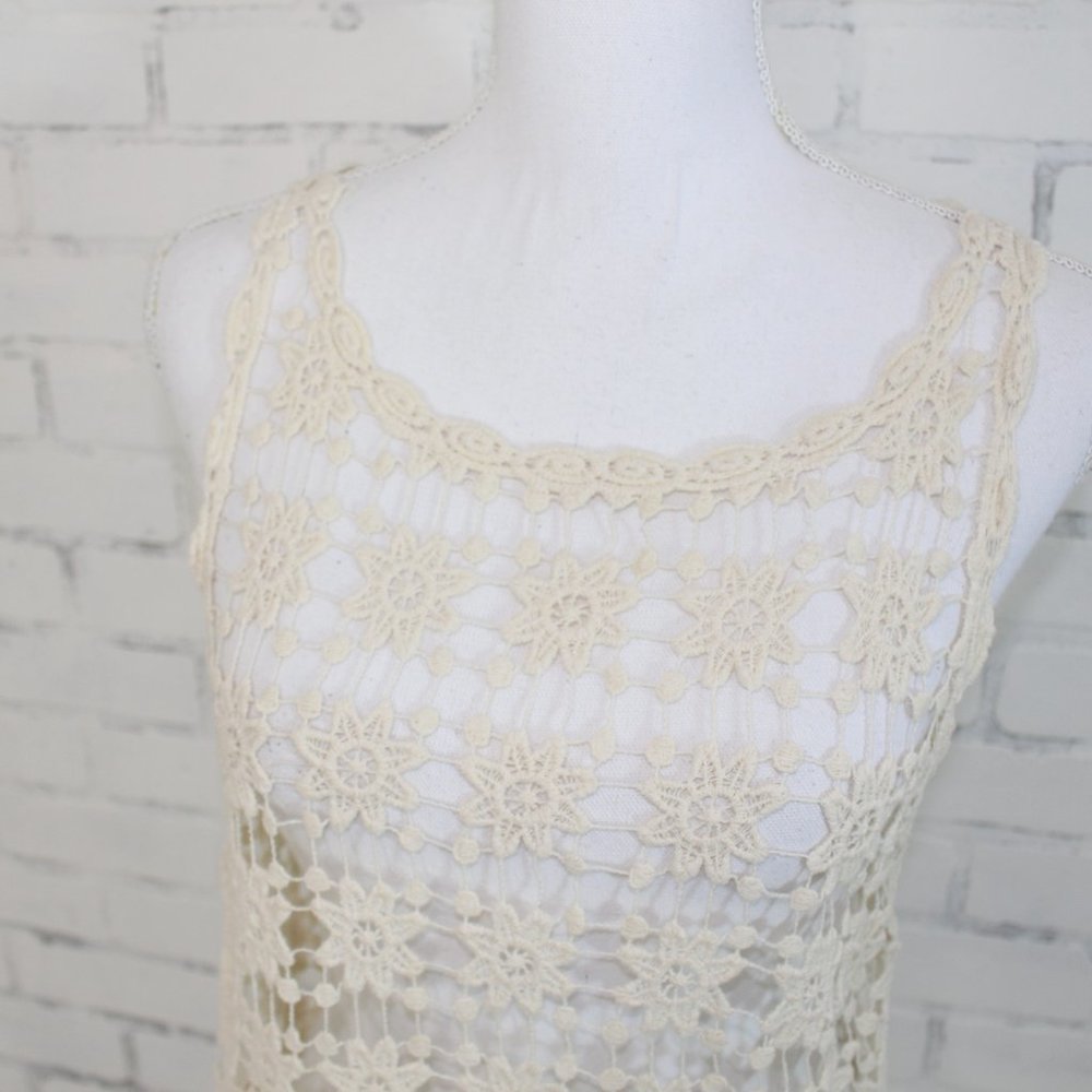 Crochet Dress Beach Coverup // Summer Coverup - image 2